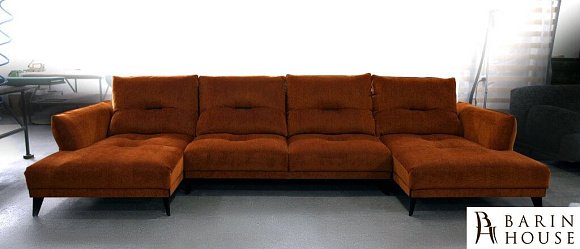 Купити                                            П-подібний модульний диван Моцарт шкіра 285554