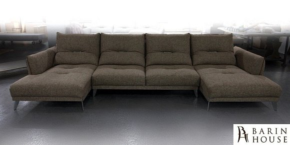 Купити                                            П-подібний модульний диван Моцарт шкіра 285557