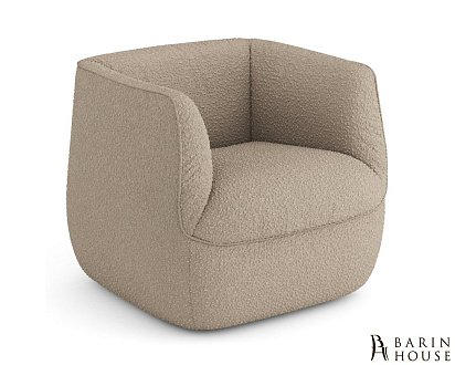 Купить                                            Кресло дизайнерское Brune бежевый (Boucle) 309188