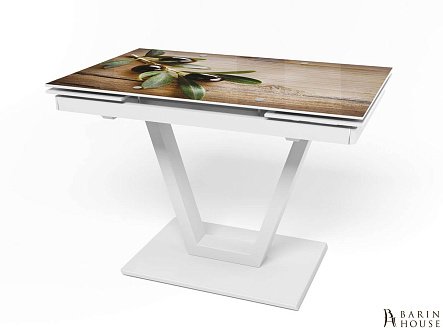 Купити                                            Обідній стіл розкладний Maxi V білий (Maxi V/white/05) 226139