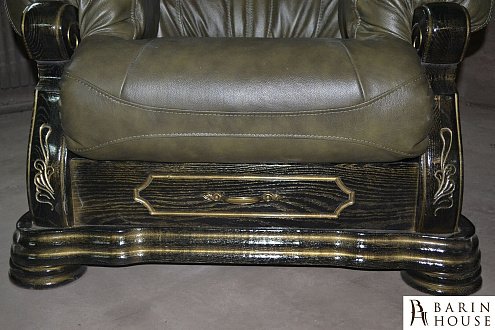 Купить                                            Угловой кожаный диван Кардинал 264027