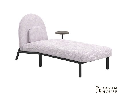 Купить                                            Шезлонг Soft Lounge со столиком Boucle Pink/черный 308803