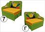 Купити Дитячий диванчик Ворона (Міні-аплікація) 116344