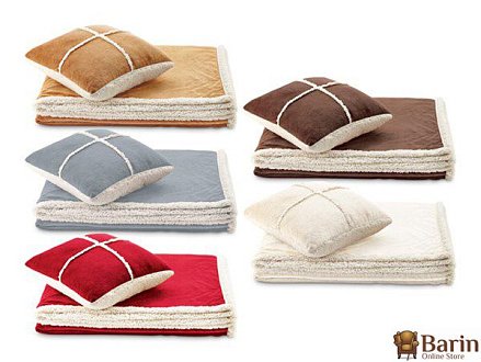 Купить                                            Набор одеяло+подушка «Теплые объятия» 102936