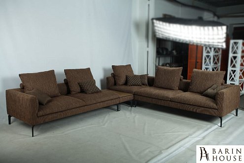 Купить                                            Угловой модульный диван Окленд кожа 286350