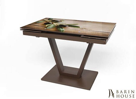 Купить                                            Кухонный стол Maxi V коричневый (MaxiV/brown/04) 226364