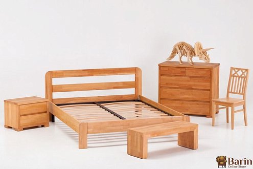 Купить                                            Кровать деревянная Reno V высокое изножье 104902