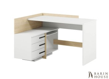 Купить Стол компьютерный Эстет (белый/дуб Сорано) 306951