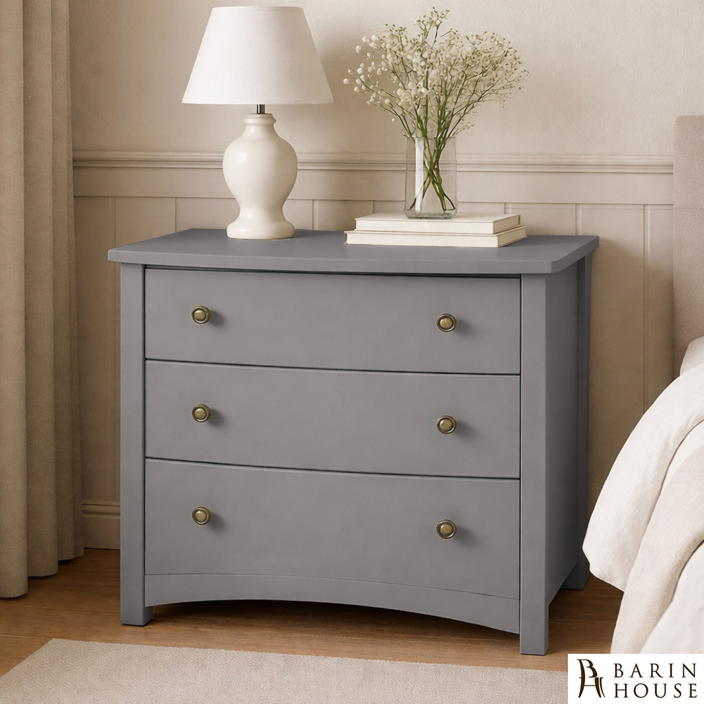  Комод Вега серый 334348