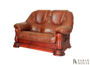 Купить Кожаный диван двухместный Grizly 296350