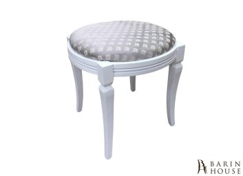 Купить Банкетка круглая (массив ясеня) белый 303495