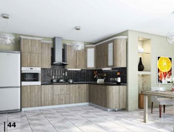 Купить Кухня Санрайз Сонома темна 136848