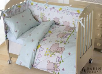 Купить Постельный комплект детский Мишутки 129967