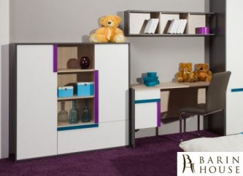 Купить Комод с книжными полками 2-х дверный с 1 ящиком IKAR 13 131286