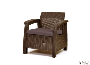 Купить Кресло Keter Corfu коричневый 323680