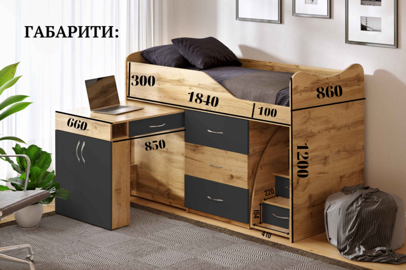 Купить Кровать-комната № 5 339686 photo 27