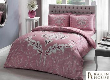 Купить Двуспальный евро комплект TAC Romy Pink Сатин 165947