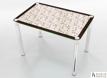 Купить Modern/beige/05/xs Кухонный стол Modern из закаленого стекла Бежевый 296037