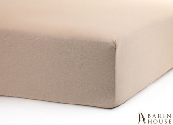 Купить Простынь на резинке Софт Найт (коричневый) 203357