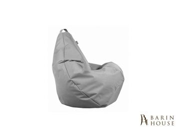 Купить Кресло груша Оксфорд Серый 188300