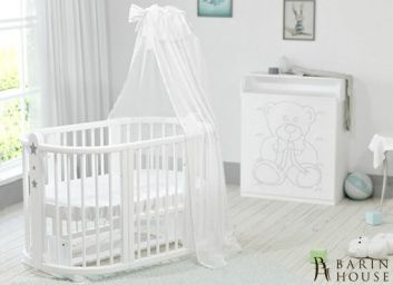 купити Кругла ліжечко-трансформер 8в1 Ovalbed Maxi маятник 159207