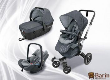 Купить Коляска 3-в-1 NEO Travel-Set 17 steel grey 134720