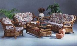 М'які меблі з ротанга