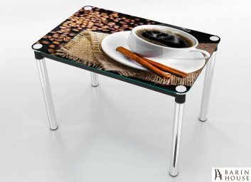 Купить Modern/black/05/xs Стеклянный кухонный стол Modern Черныйный 296191