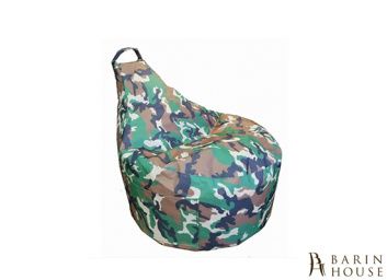 Купить Кресло мешок Люкс комфорт с карманом Хаки 185294