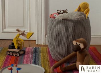 Купить Стол-сундук KNIT COZIES серый 139796