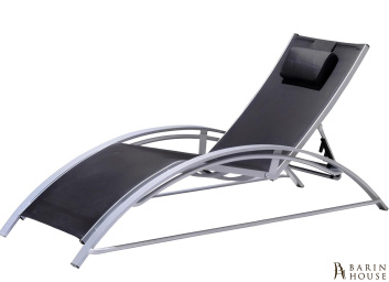 Шезлонг Maxus Black 327280 barin.ua Шезлонг Maxus Black