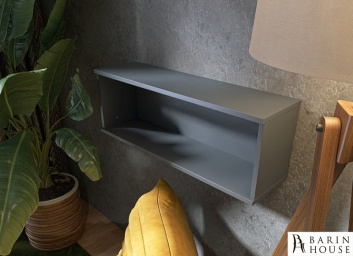 Купить Полка навесная Лайт ПЛН-2 (графит) 318249