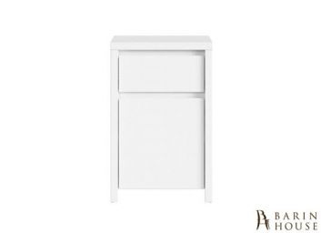 купити Тумба KASPIAN KOM1D1SP (белый, белый/белый глянец) 168332