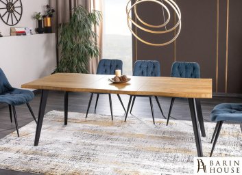 Купить Стол FRESNO дуб/черный каркас 269271