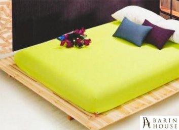 купити Простирадло U-TEK Home Collection Cotton Lime 211221