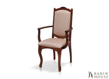 купити Крісло з підлокітником Наталі темний горіх 303799
