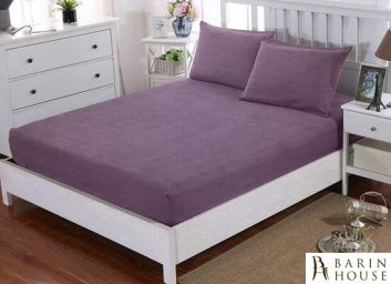 купити Набір простирадло натяжна + наволочка U-TEK Hotel Collection Cotton Plum 180541