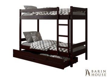 Купить Кровать двухярусная Олимп (аляска, слоновая кость, венге) 265860