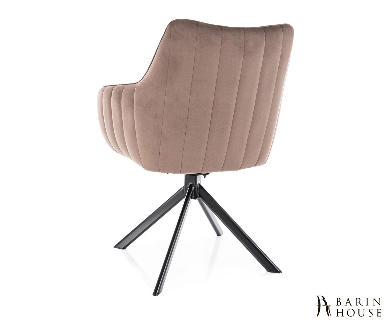 Купить Стул Azalia Velvet черный каркас/капучино BL.38 343183 photo 2