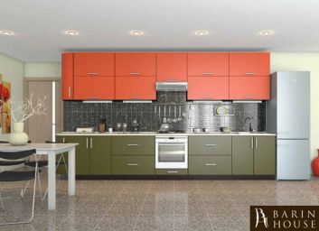 Купить Кухня Элит Оранж супермат 136876