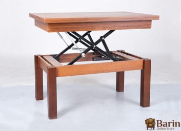 Журнальный столик из дерева Плагин 1200х500х440