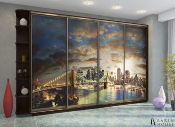 Купить Шкаф-купе четырехдверный 152407