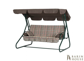 Купить Качели Графиня (Бязь Цветная мелкая клетка) + Кресло-качалка в подарок 186803