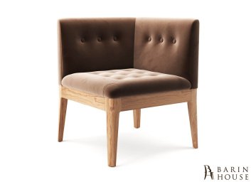 Купить Кресло угловое Nils коричневый 309466
