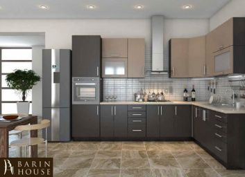 Купить Кухня Еліт Айворі супермат 137049