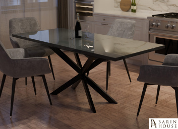 купити Стіл розсувний обідній Спайдер (сірий глянець) 328387