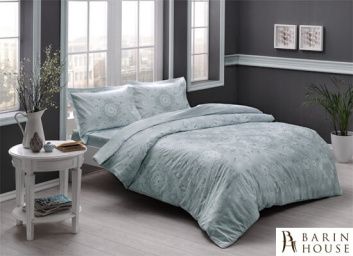 Купить Двуспальный евро комплект TAC Lucca Mint Сатин 165807