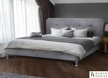 Купить Кровать Доминика (серый) 328912