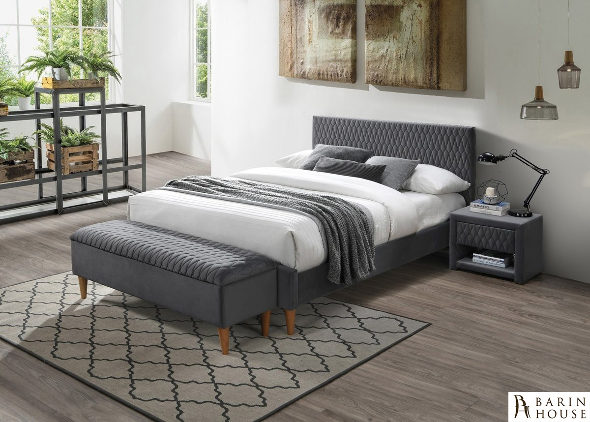 купити Тумба Azurro Velvet сірий 335994 