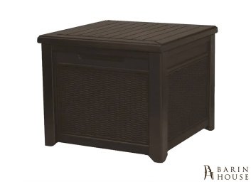 Купить Стол-сундук CUBE RATTAN 208 л, коричневый 275820